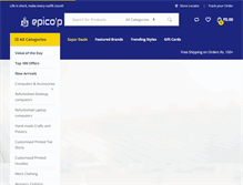 Tablet Screenshot of epicop.com